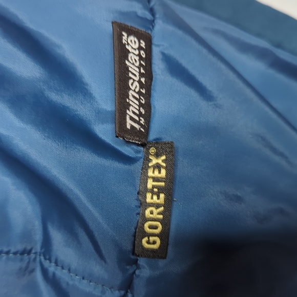 Cabelas heavy insulated winter jacket size Large blue - Picture 10 of 14